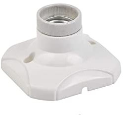 zalati E27 Support de douille d'ampoule avec filetage Base de lampe murale pour lumière