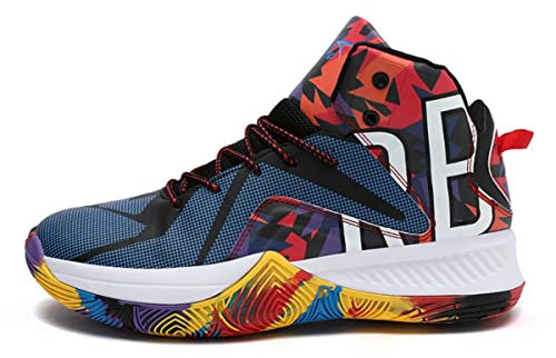 CZHIHANEG Mode Herren Basketball Schuhe High Top Turnschuhe Basketball Walking Sportschuhe