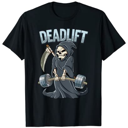 Kraftsport Geschenk Deadlift Bodybuilding Fitness Gym T-Shirt, Herren, Schwarz, Kurzarm, S