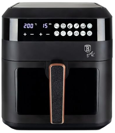 Home Impex KFT BerlingerHaus – Air Fryer, 6,3 l, Sichtfenster (BH/9446)