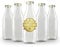 Espirito Rebelde Lot de 6 Bouteilles en Verre Vides de 1000 ml avec Couvercle | Bouteilles en Verre pour Jus, Lait, Barbecue, Sauces | Idéales pour Pique-niques, Mariages et Fêtes