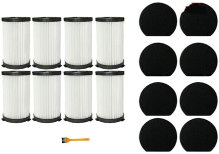 Parte Filtro Hepa, Compatibile con MooSoo D600 D601 iwoly V600 Ariete RBT 2761 2759, Compatibile con Conga 520 560, Compatibile con Techwood TAE-7036 (Color : As Shown-03)