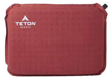 Teton Camping Seat Cushion; Stadium Seat; Office Chair; Car Pad; Inflatable, Redwood