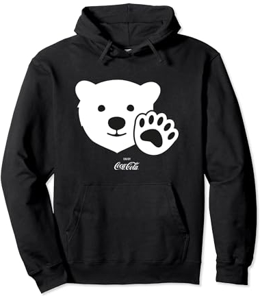 Ours polaire Coca Cola Wave Sweat à Capuche