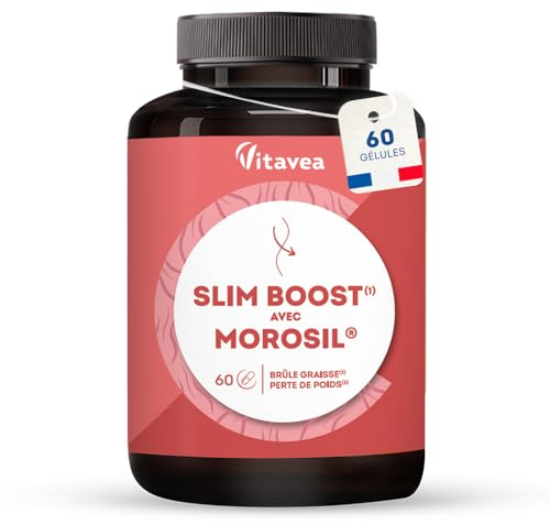 Morosil® 400 mg, Thé Vert, Kola - Efficacité Scientifiquement Prouvée du Morosil® - Actifs Naturels - 60 gélules, 2 mois - Fabriqué en France - Vitavea