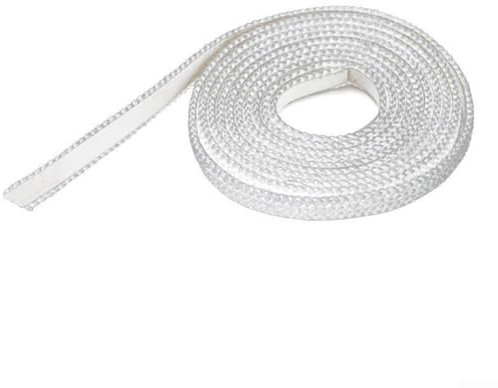 Junta de calefacción de estufa de pellets fácil de aplicar, sello de fibra de vidrio, 12 x 3 mm (200 cm)