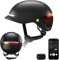 Unit 1 FARO Smart Helm | MIPS & LED-Leuchten | Zertifiziert für Fahrräder, E-Bikes und Roller | Unfallerkennung, Blinker und Bremslichter | iOS/Android-App-kompatibel (Groß)