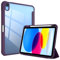 ERDARARIPRO Custodia per Apple iPad mini 4 (2015)/iPad mini 5 (2019), in pelle trasparente, Smart Cover, Auto Sleep Deep Purple