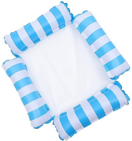 Silla Flotante Tumbona Flotador De Piscina Sillón Reclinable Inflable para Piscina Silla De Malla Flotante Accesorio De Piscina Sillas Inflables para Piscina Nylon ifundom