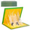 Eabofrin 6 Packs Sticky Pads, Large Extra Strong Sticky Trap for Indoor Outdoor Garden Kitchen Office