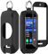 Ermorgen Hülle Kompatibel mit Garmin Edge 1050 Silikonhülle und Schutzglas Weiche Silikonhülle All-Inclusive Stoßfester Schutz mit Schlüsselring + 1 Displayschutzfolie auf Glas - Schwarz