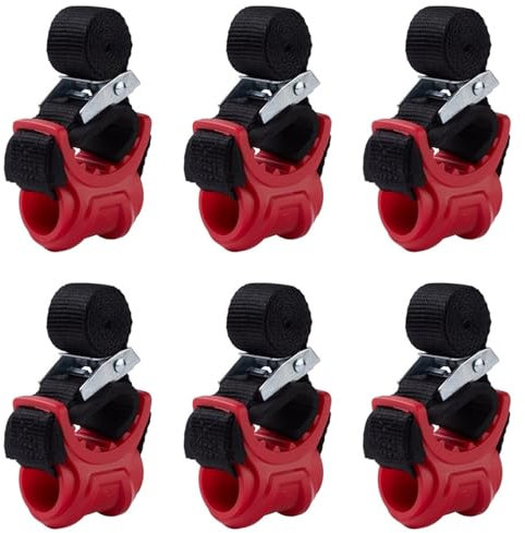 6 Piezas De Soporte De Enganche De Remolque For Portabicicletas De Coche, Ganchos De Repuesto For Barra De Soporte, Accesorios De Plástico (no Incluye Portabicicletas)(Style C)