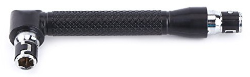 ZJchao Tournevis à Angle Droit, Tournevis de Poche, clé à Douille Hexagonale de 1/4 Pouces, d'Angle en Forme de L pour Outil à Main