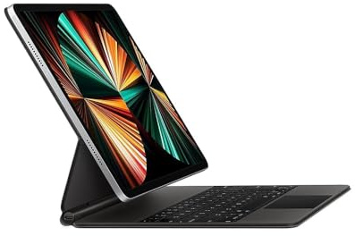 Apple Magic Keyboard (pour iPad Pro 12,9 pouces 3-6 Génération) (AZERTY Français) Noir (Reconditionné)
