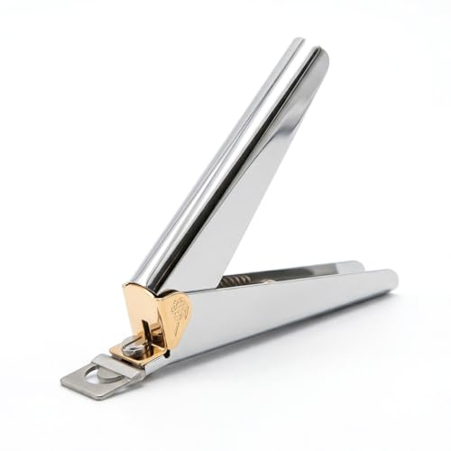 YAZWUR 1 Pcs Cortauñas Profesional Tip Cutter de Acero Inoxidable, para Uñas Postizas, Uñas de Gel, Uñas Naturales, Uñas Falsas