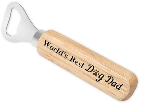 Dog Dad Father's Day Gifts Best Dog Dad Gifts Bottle Opener Dog Dad Birthday Gift Dog Gift for Dog Lovers Dog Owner Presents Dog Themed Present Dog Christmas Presents