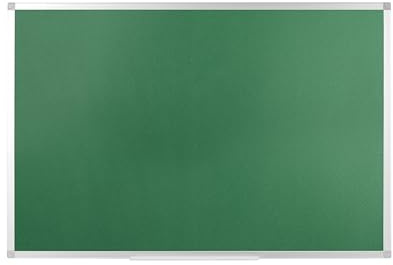 Q-Connect Aluminium Frame Felt Noticeboard with Fixing Kit 1800x1200mm Green