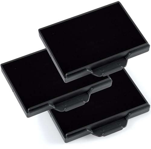 3 Cassette d'encrage 6/58 Noires tampons Trodat Professional 5274, 5208, 5474, 5480, 55512, 55418