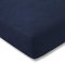 ESTELLA Spannbetttuch Samt Velours | Saphir | Frottee | 150x200 cm | passend für Matratzen 140-160 cm (Breite) x 200 cm (Länge) | trocknerfest und bügelfrei | 80% Baumwolle 20% Polyester