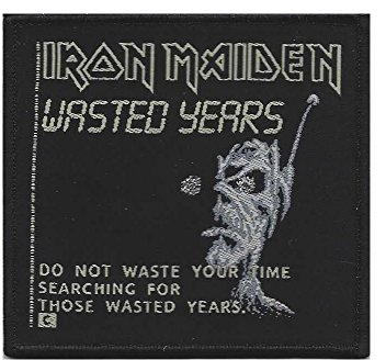 Iron Maiden Wasted Years – Patch