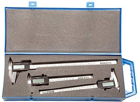 SET 3 CALIBRO DIGITALE BORLETTI DI PRECISIONE 150/200/300 CEP152030/3