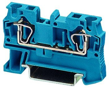 Phoenix Contact ST 4 BU Reihenklemme Einfach Blau, 0.2 → 6mm², 800 V / 32A