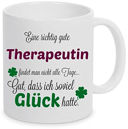 TassenKing - Eine gute Therapeutin... - Tasse - Kaffeebecher - Tasse mit Spruch
