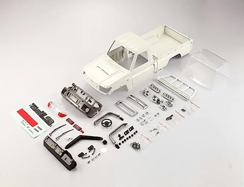 Redcat Racing 48601 1/10 Toyota Land Cruiser LC70 Hard Body Kit by KillerBody, White