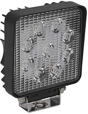 Sealey LED Worklight, 27W, 2160 Lumens, IP68, ECE R10 Certified, Adjustable Bracket - LED3S