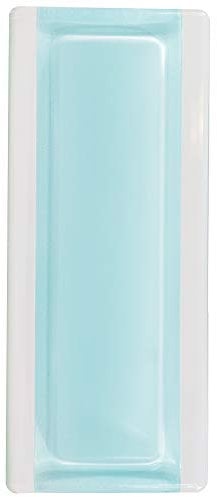FUCHS Echtglasprofil BM Hellblau 19x8x1 cm Glassteinprofil, Abschlussprofil für Glasbausteine