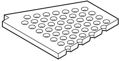 Catalizzatore frangiframma reversibile inn CMtech2 ORIGINALE CAMINETTI MONTEGRAPPA cod. 2102100300, per caminetto MB QUADRA PLUS