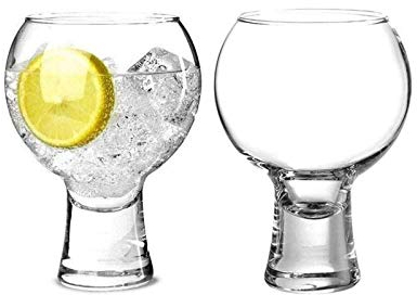 Balloon Cocktail Red Wine Glass Solid Base Stackable Design Short Stem Glass for Kitchen livingroom bar Nightclub (Size : 300ml)