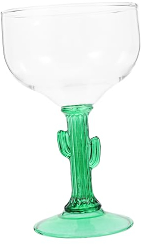 400 ml Kaktus-Margarita-Glas, kreative Cocktailgläser, transparent, für Bars, Partybecher zum Trinken von Manhattans, Wodka, Gin, Martini