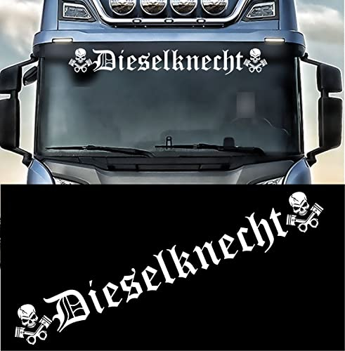 myrockshirt Dieselknecht Fernfahrer LKW Truck Trucker Berufskraftfahrer Diesel Knecht Aufkleber Sticker Autoaufkleber