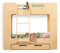 SMARTWOOD Kinderbett Mimi DL - Leiter Links Etagenbett 80x180 mit Lattenrost und Rausfallschutz - Kinderbett mit schubladen - Montessori Bett mit Rausfallschutz und Lattenrost - Naturalholz 80x180cm