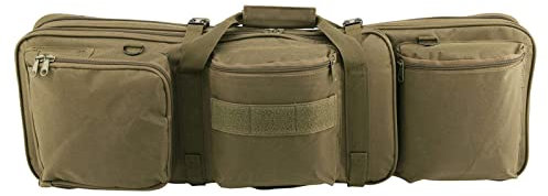 Youyijia Tactical Rifle Case Waterproof Soft Padded Airsoft Shotgun Storage Carry Bag Hunting Equipment for Fishing Shooting Range Sport CT