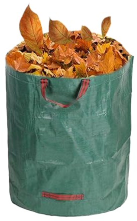 Sac Jardin, Sac à feuilles, Sacs de Jardin, Sac à Déchets de Jardin, Sac Végétaux Jardin, Sac Jardinage Déchets, Sacs Poubelle de Jardin, Sacs de jardin pour déchets, 300L Sacs Jardin Indéchirables
