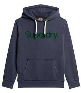 Superdry Herren Klassisches Core Hoodie mit Logo