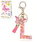 T TAKONE Schlüsselanhänger Buchstabe, Schmetterling Glitzer Rosa Schlüsselanhänger, Idealer Geschenk Auto Schlüsselanhänger für Frauen/Kinder-L