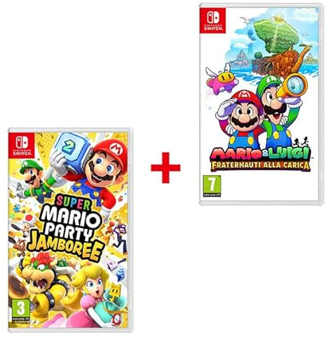 Nintendo Mario & Luigi + Super Mario Party Jamboree