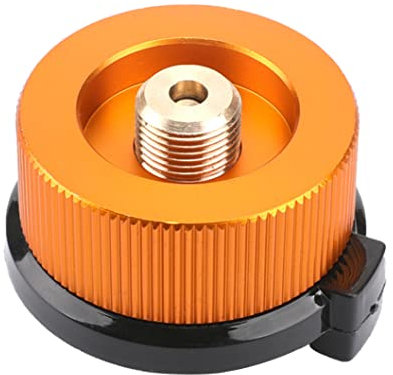 HoveeLuty Camping Stove Adapter Gas Conversion Head Adapter for Butane Canister Screw Gas
