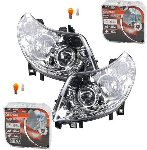 Johns, Scheinwerfer + Nightbreaker passend für Citroen Jumper III Satz L R