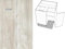 Premium-Ambiente WAJ166 Unterschrank 1-türig Eckschrank 2 Fachböden 100cm breit Softclosing eingelassener Griff EURODEKOR® (Breite 100cm, Anschlag rechts, 26 Cascina Pinie)