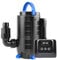 Forever Speed Teichpumpe für außen regelbar 80W Eco Motor Bachlaufpumpe 8000 L/h mit multifunktionalen Kontroller für Gartenteich, Fischteich, Springbrunnen conversion pump
