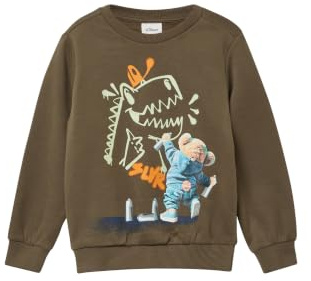 s.Oliver Kuscheliges Sweatshirt mit Fotoprint