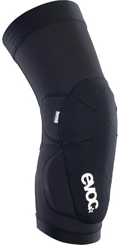 EVOC Knee Protector LS Flex Lite, Protezioni Ginocchio MTB Leggere (Imbottiture Ginocchio con Protezione Ginocchio di Livello 2, Taglia: S), Nero