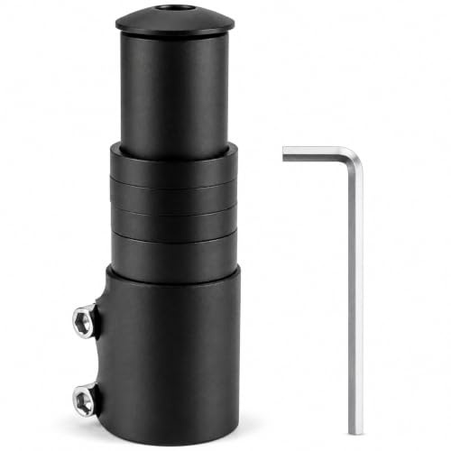 Bike Stem Riser 28.6mm (1-1/8), Bike Handlebar Extender for MTB Road Bikes