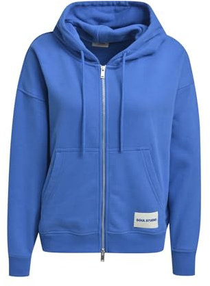 Smith & Soul Relaxed-Fit Sweatjacket mit Backprint - M