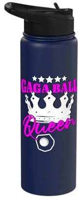 Gaga Ball Queen Gagaball Women Gaga Ball Stainless Steel Insulated Water Bottle