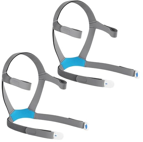 ZBIianxer Ersatz Kopfbedeckungsgurt mit magnetischen Clips für F40, Verstellbarer Riemen, bequemes Zubehör für Vollgesichtsmasken, verstellbare Schlaf Kopfbedeckung